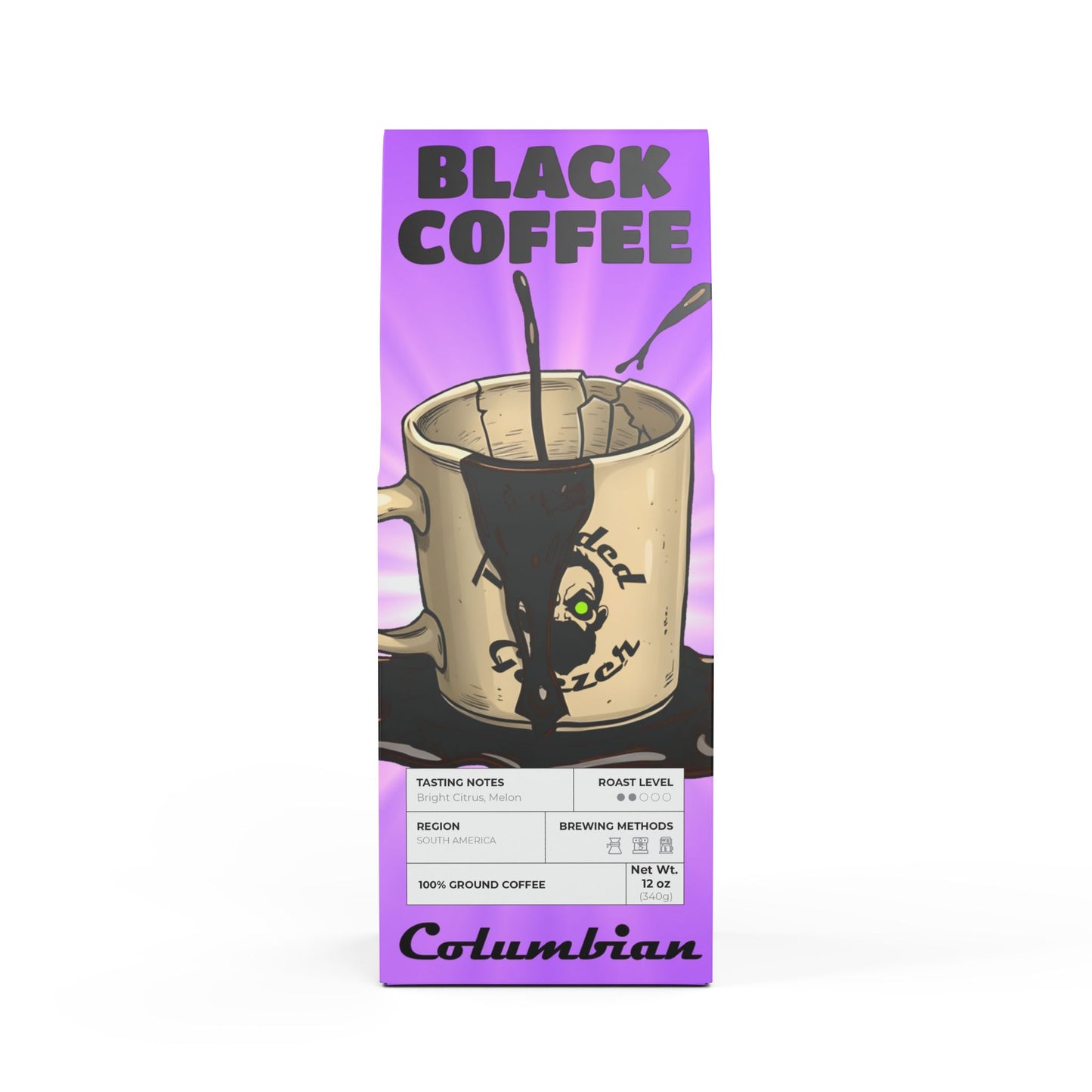 Bearded Geezer - Colombia Single Origin Coffee (Light-Medium Roast)