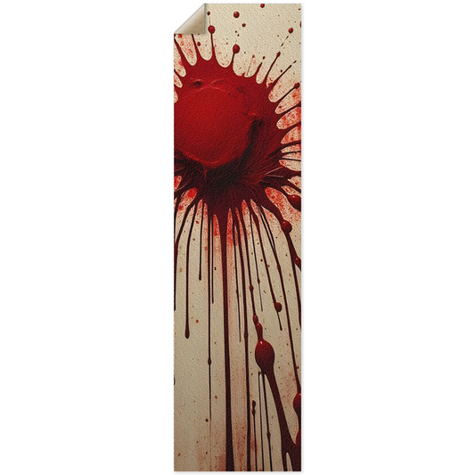 Red Splatter Griptape