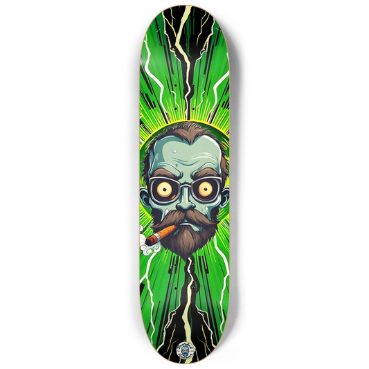 Cigar Geezer - Skateboard Deck